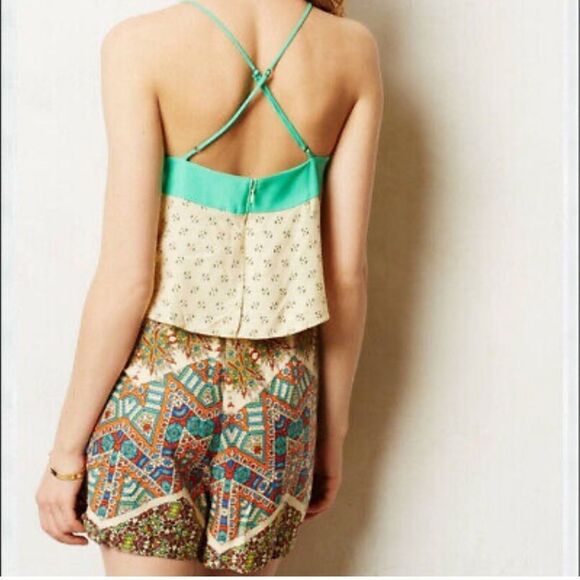 Elevenses Anthropologie romper - Picture 3 of 6